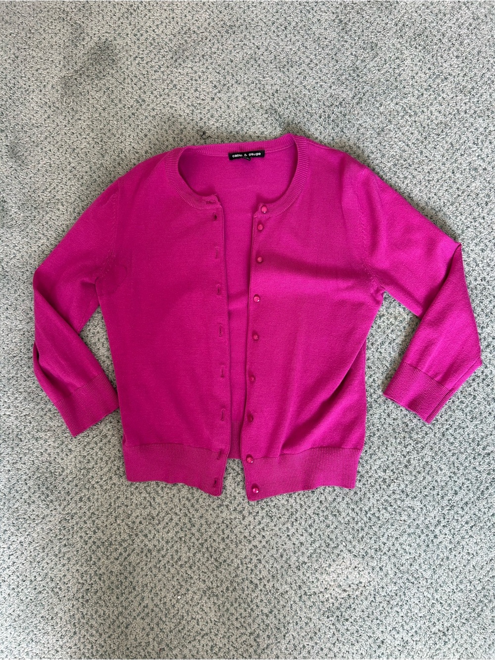 Magenta Cardigan - Women